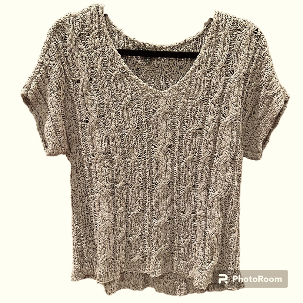 Eileen Fisher Italian Yarn V-Neck Sweater